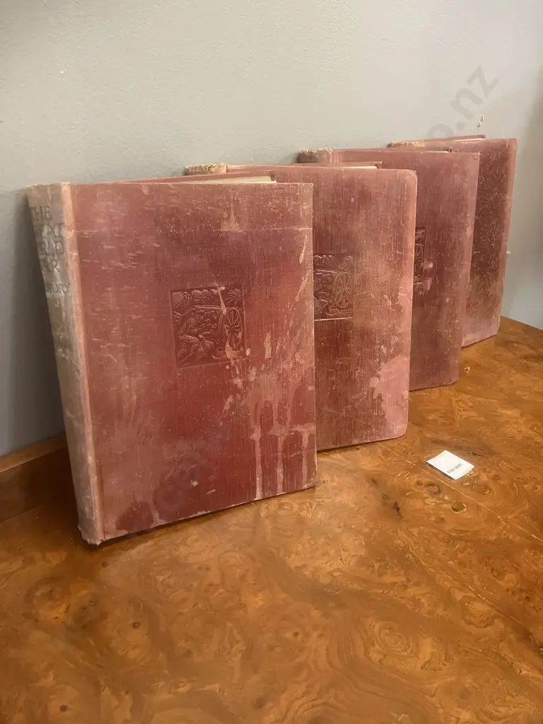 The Great War: A History - Frank Mumby 1916 Vol I, II, III & VIII Hardcovers Image 1++