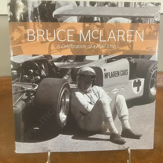 Bruce McLaren A Celebration of a Kiwi Icon by Michael Clark. 2009 First Edition Publisher Bruce McLaren Trust, Auckland