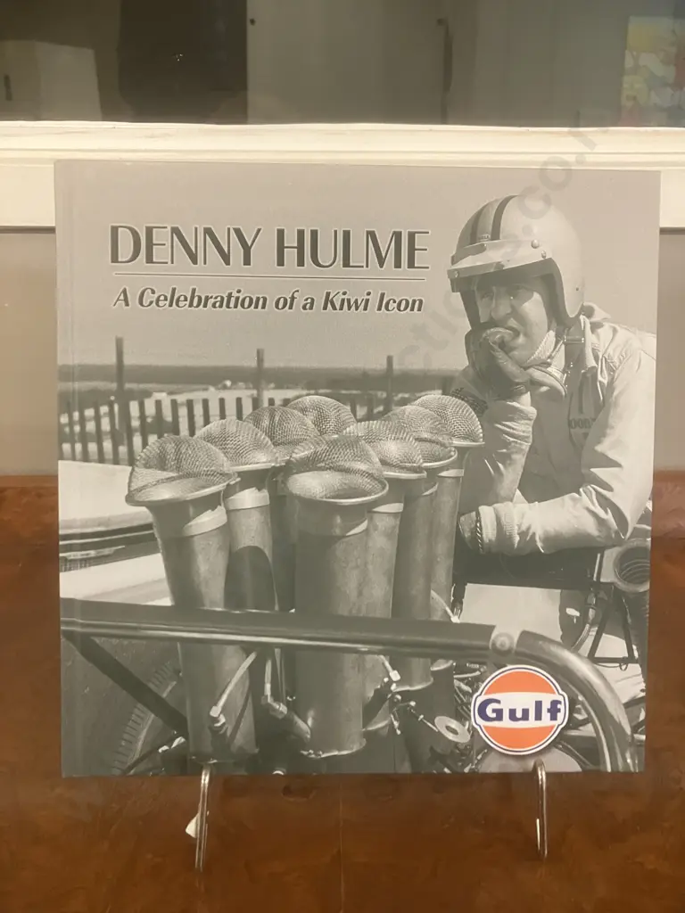 Denny Hulme A Celebration of a Kiwi Icon by Michael Clark. 2012 First Edition Publisher Bruce McLaren Trust, Auckland Image 1++