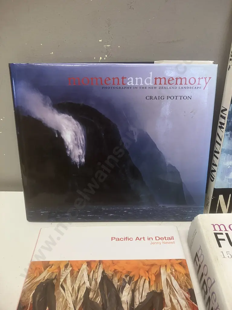 Books - Craig Potton MomentandMemory, Peter McIntyres New Zealand, Etc Image 1++