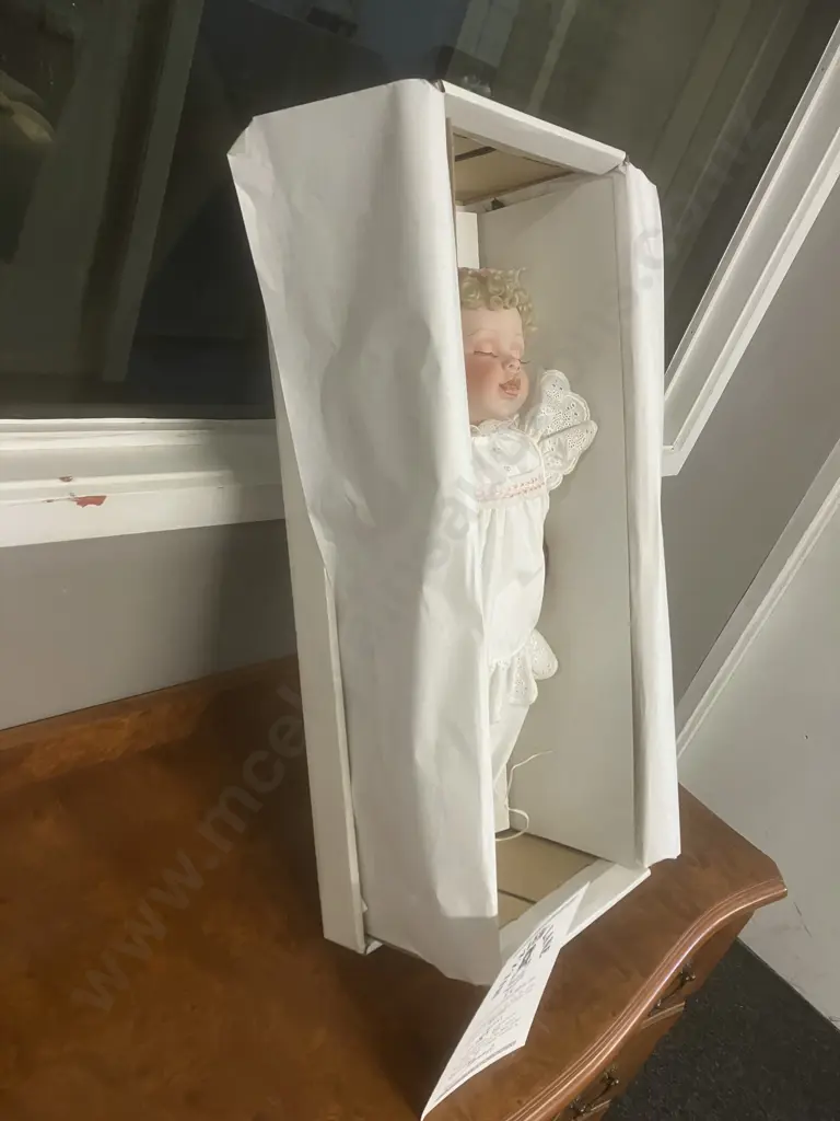 Ginny - Hillview Lane Porcelain Doll, Limited #362 / 480 With COA In Display Box, Original Clothing (45cm) #HN0305 Image 1++