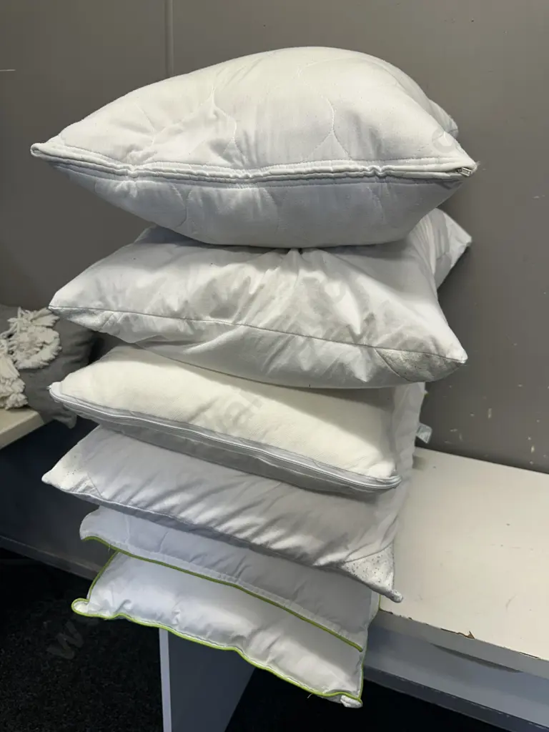 Selection Of Pillows Including Green First Etc Image 1++