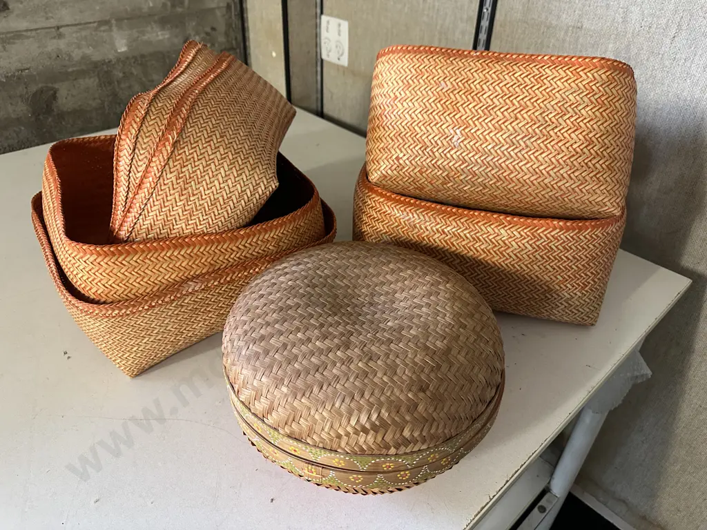 Assorted Woven Baskets Image 1++