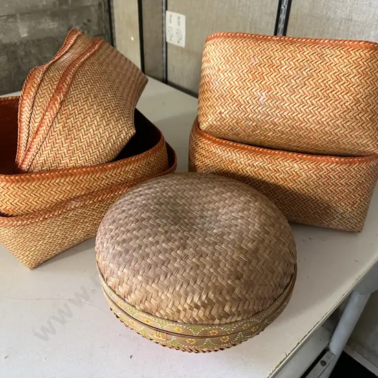 Assorted Woven Baskets
