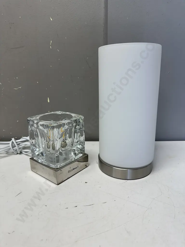 Modern Table Lamps Including Verve Cube & Lighting Plus Touch Lamp Image 1++