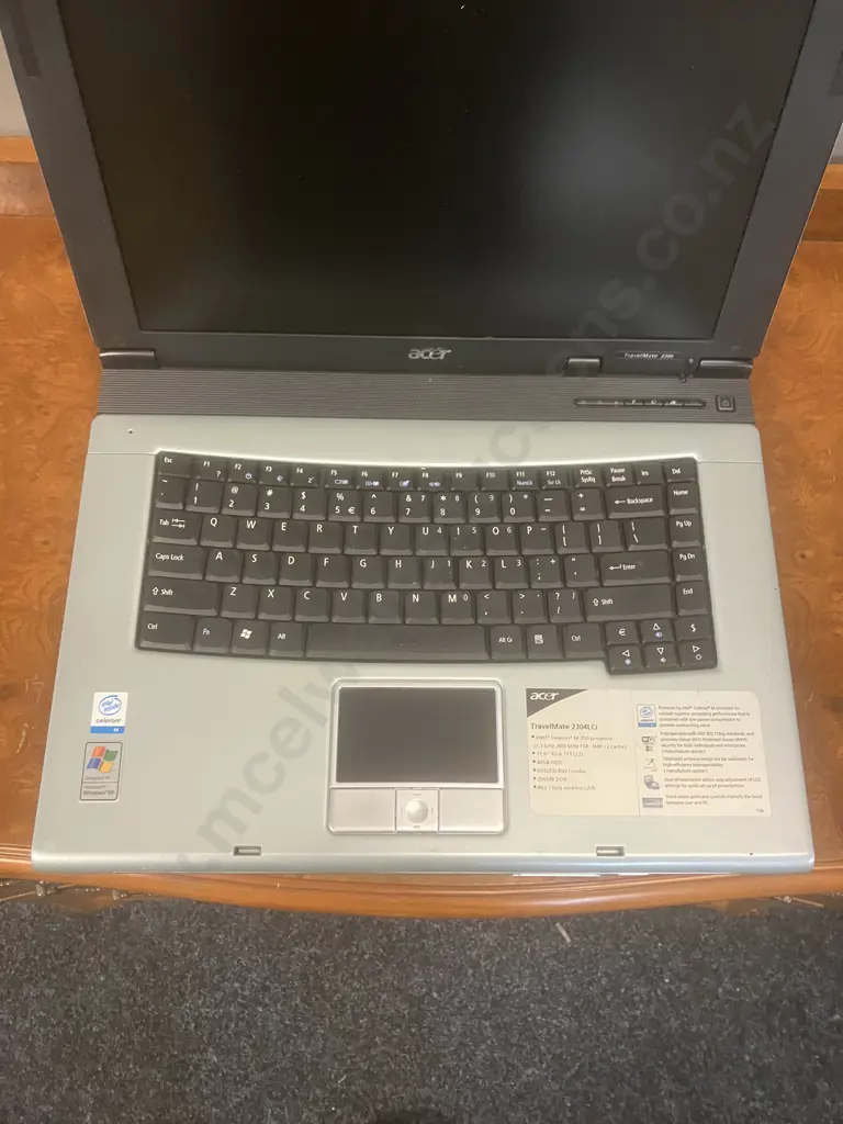 Acer TravelMate 2304LCi 2300 Series Laptop With Charger & Laptop Bag Image 1++