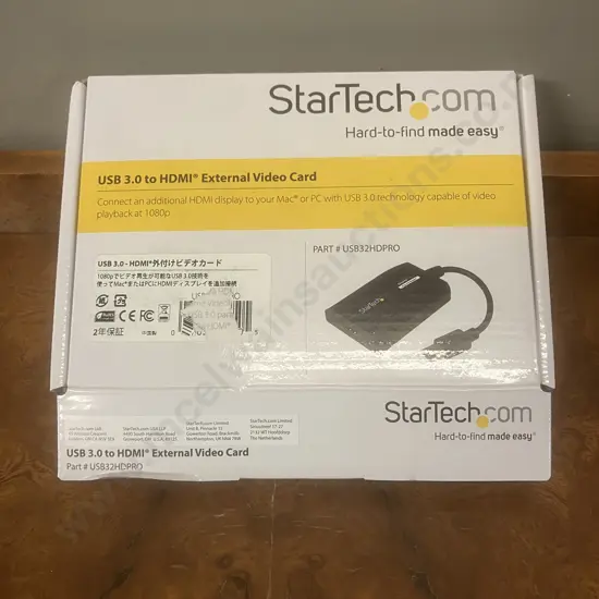 StarTechcom USB 3.0 to HDMI External Video Card