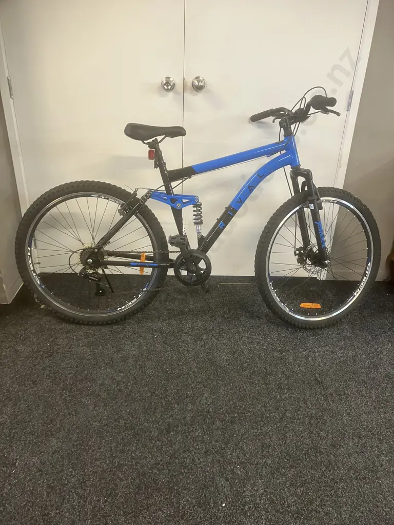 RIVAL Blue &  Black Mountain Bike Image 1++