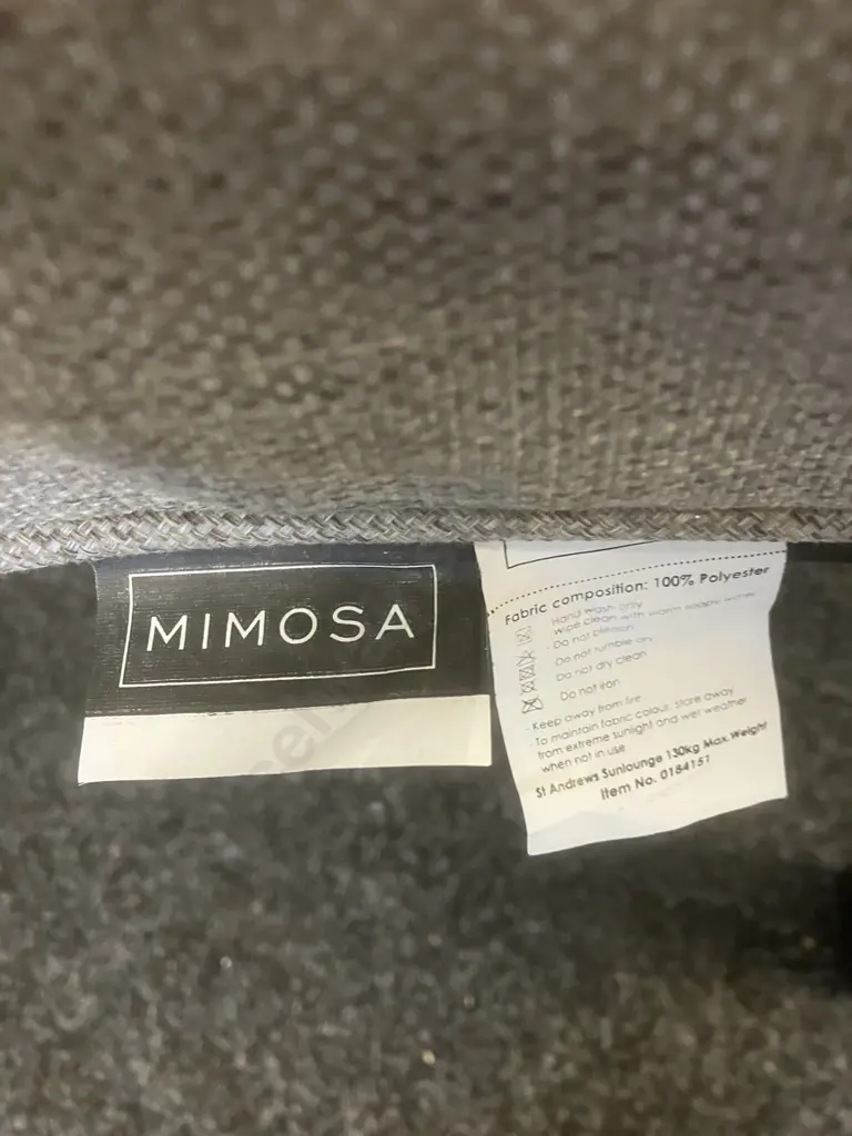 Mimosa St Andrews Sunlounger Image 1++