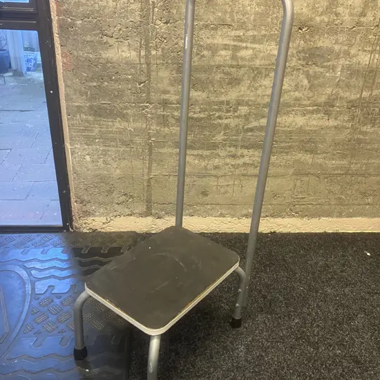 Step Stool With Hand Rail. 95cm