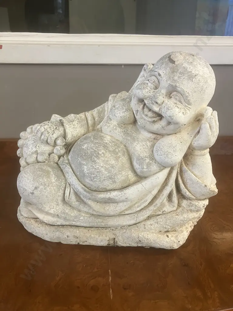 Buddha Garden Statue. H25 W31 D21cm Image 1++
