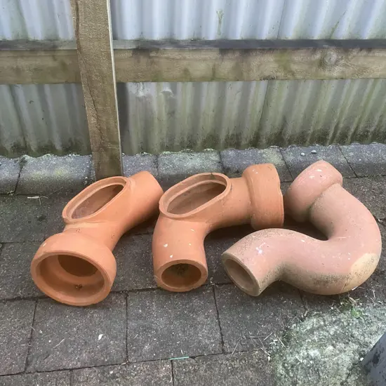 Three Clay Pipes