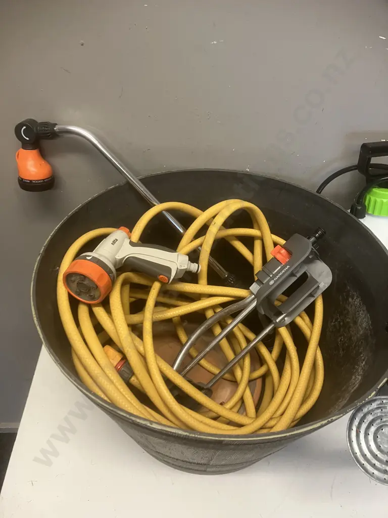 Tub, Water Can, Hose Etc Image 1++