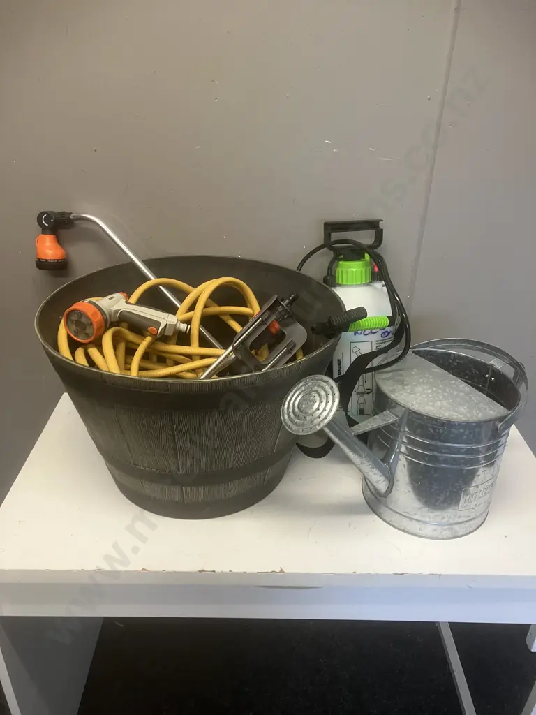 Tub, Water Can, Hose Etc Image 1++