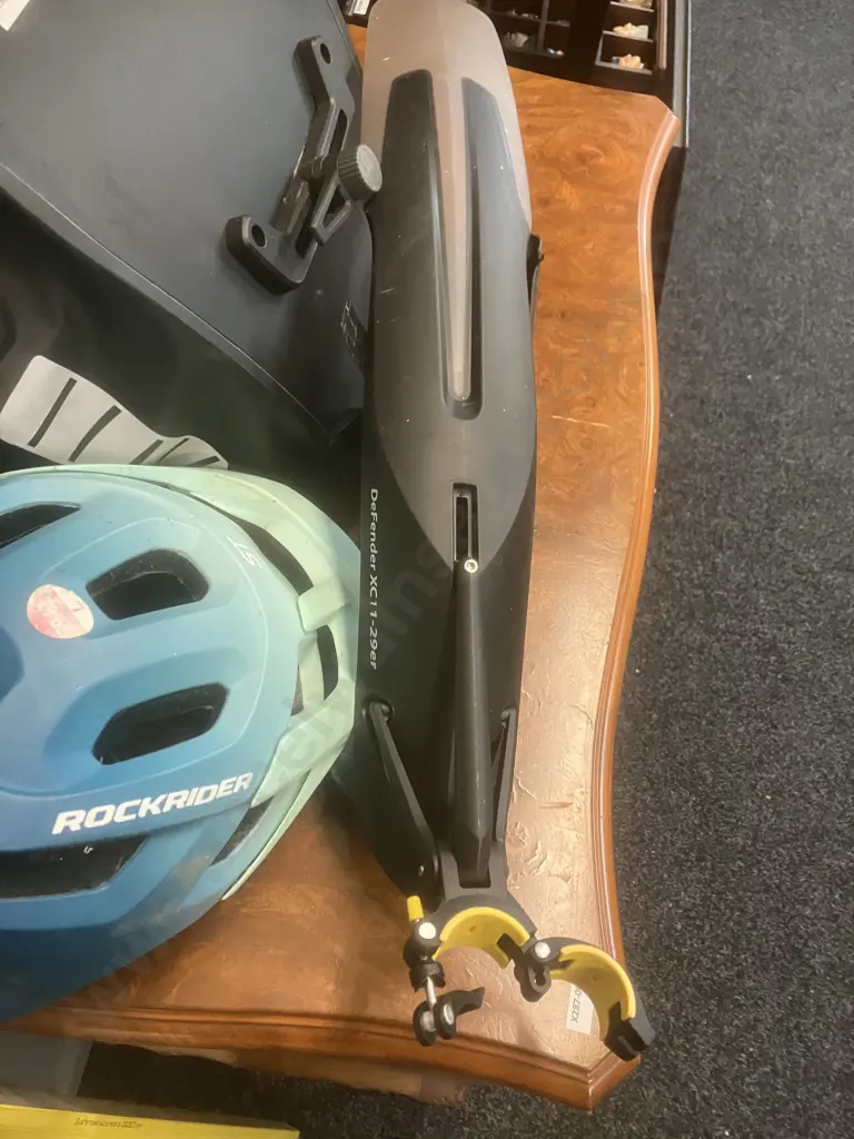 Thule Shield Pannier 25L, Abus Bike Lock, RockRider ST Helmet Sz L, Bike Mudguards, TDX 1.8M Level Image 1++
