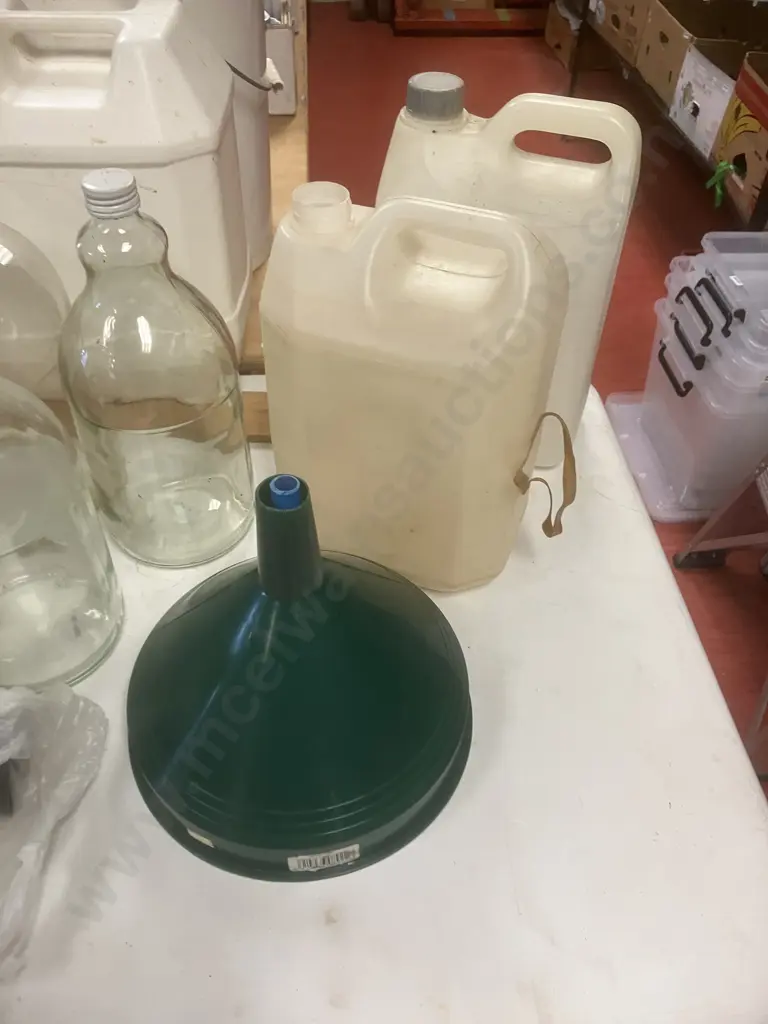 Wine Making Items Including Recipe Books, Flagons, Decanter Etc Image 1++