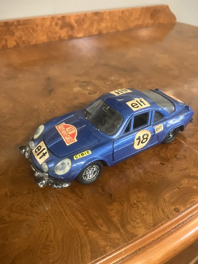 Polistil Alpine - Renault 1600S Rallye Monte-Carlo 1:25 Diecast Model Made In Italy Image 1++