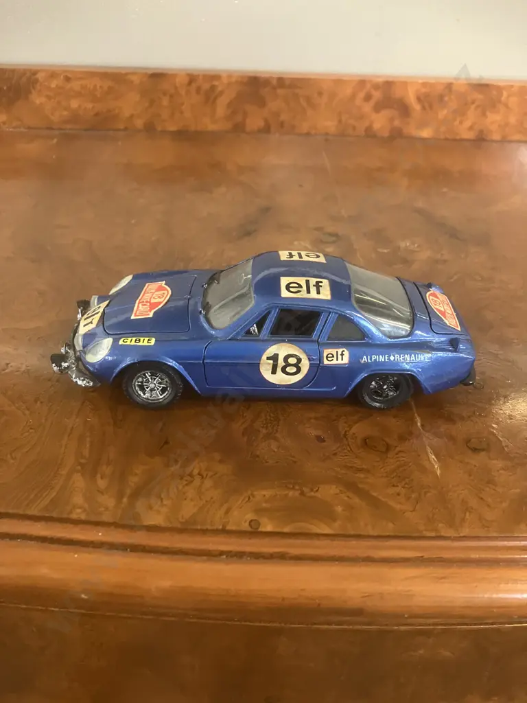 Polistil Alpine - Renault 1600S Rallye Monte-Carlo 1:25 Diecast Model Made In Italy Image 1++