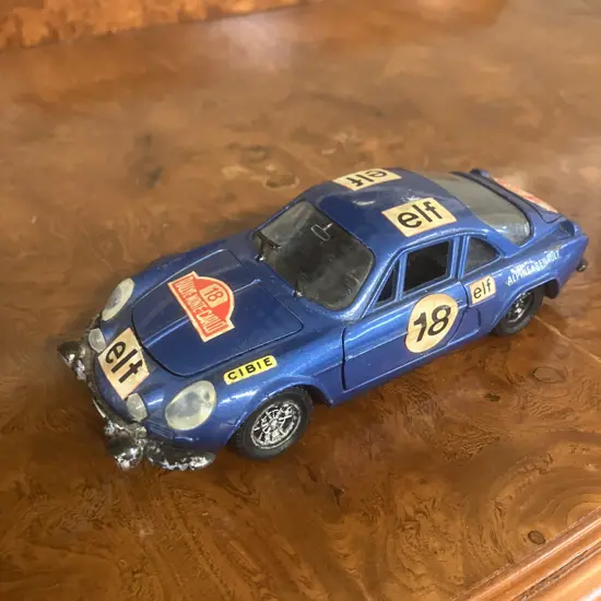 Polistil Alpine - Renault 1600S Rallye Monte-Carlo 1:25 Diecast Model Made In Italy