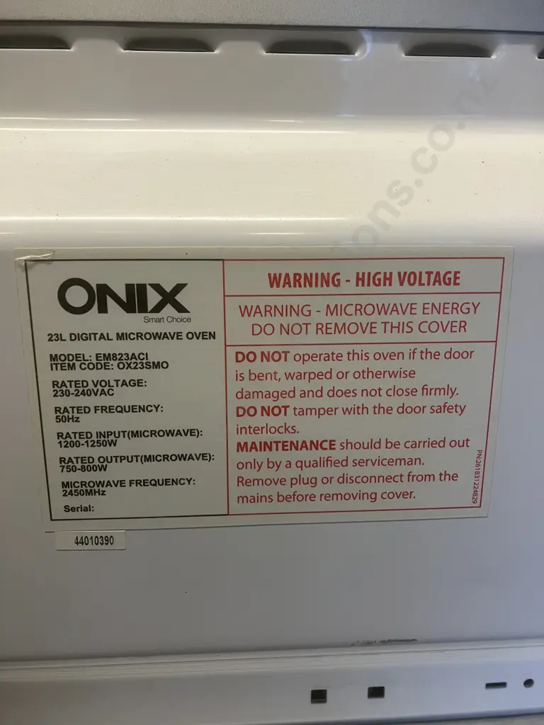 Onix 23 Litre Digital Microwave Oven EM823ACl Image 1++