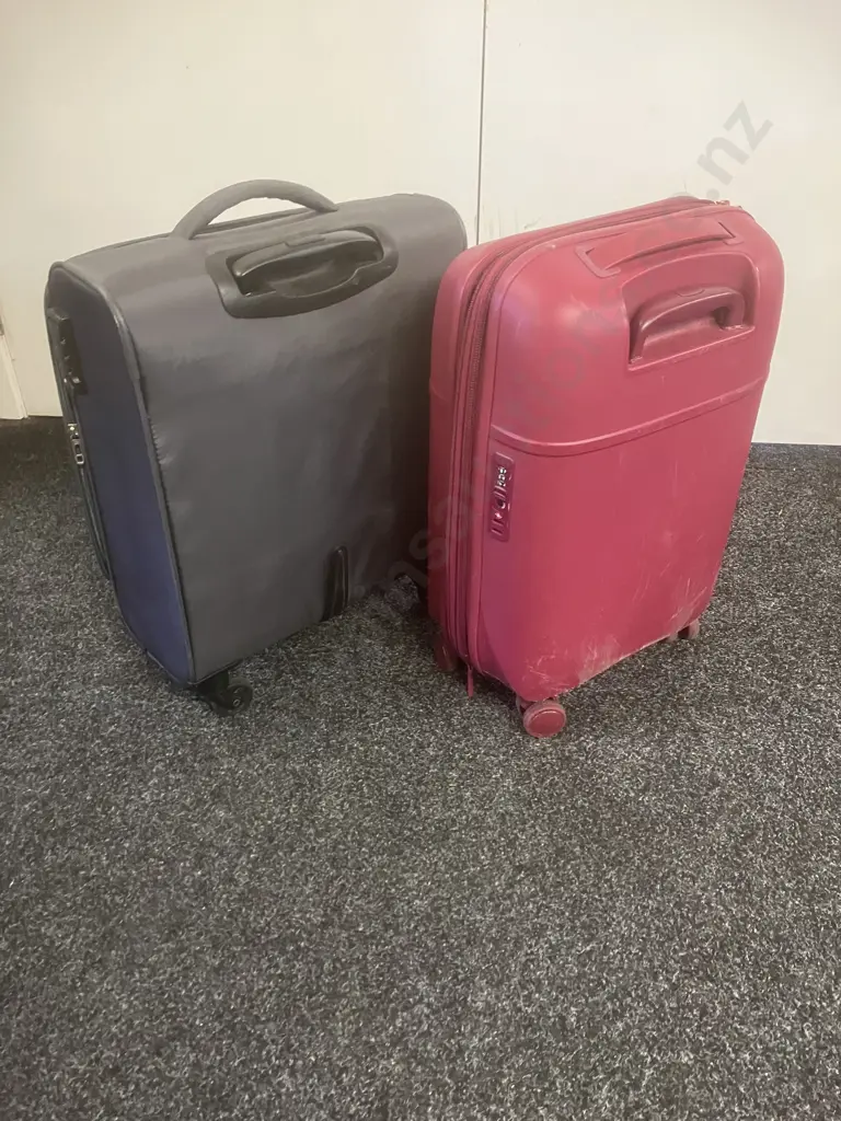 Lipault Paris Suitcase & American Tourister Roller Case Image 1++
