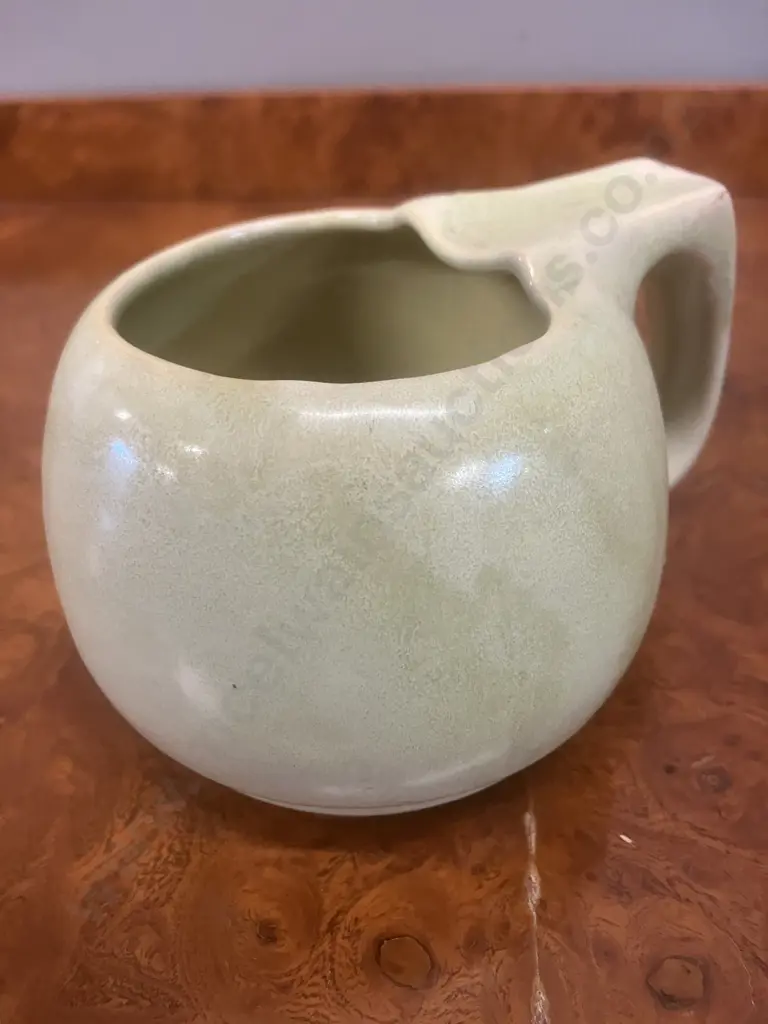 Crown Lynn Green Shaving Mug Image 1++