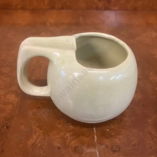 Crown Lynn Green Shaving Mug