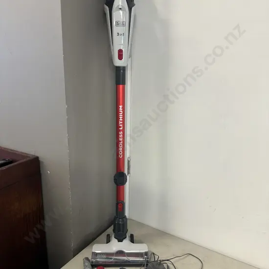Black & Decker 3n1 Cordless Vac
