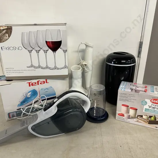 Black & Decker Dust Buster, Krosno Red Wine Glasses, Tefal Iron Etc
