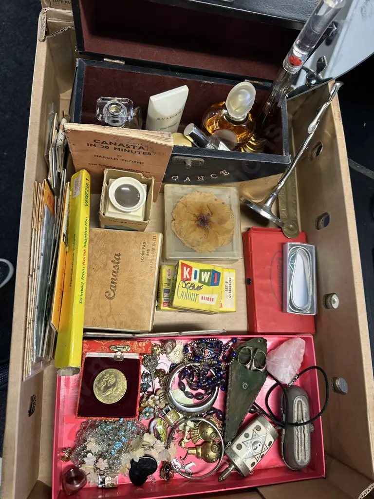 Vintage Items Including Jewellery, Perfumes Etc Image 1++
