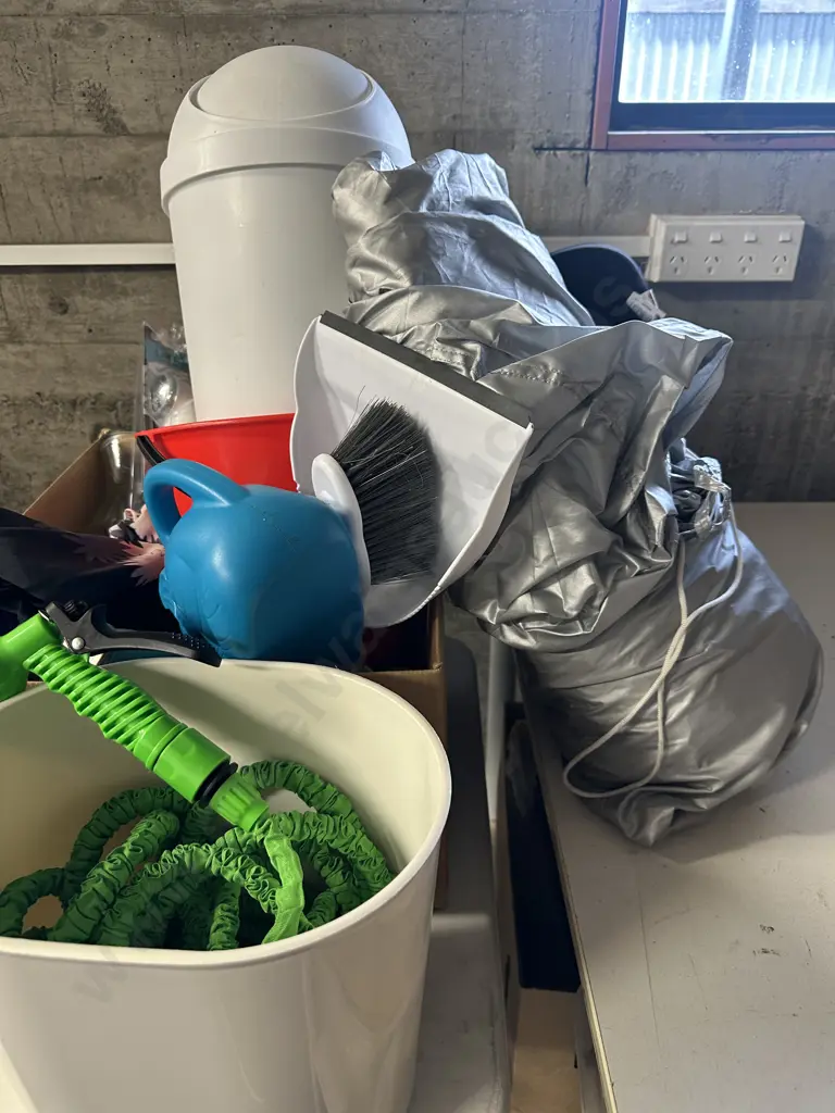Rubbish Bins, Bucket, Hose Etc Image 1++
