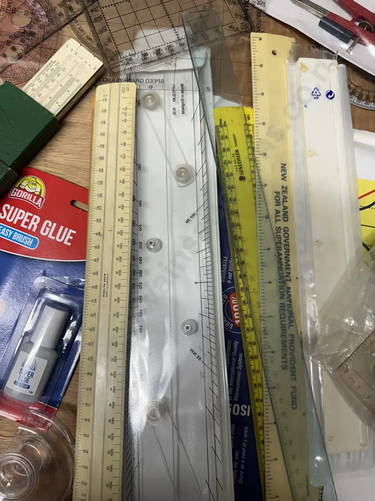 Venice Artwork, Stationary Items Rulers Etc Image 1++
