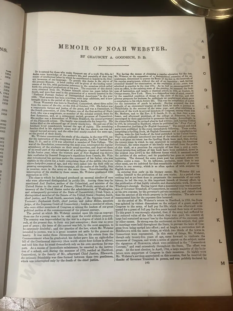 1908 Webster's International Dictionary Reference History Edition -  Large Book, Leather Bound. H13 W24 L31cm Image 1++