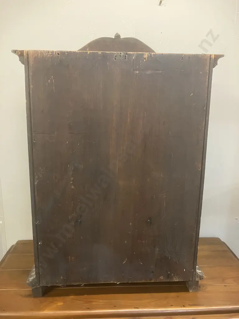 Antique Miniature 15 Drawer Cabinet With Doors & Fitted Interior. H74 W55 D26.5cm Image 1++