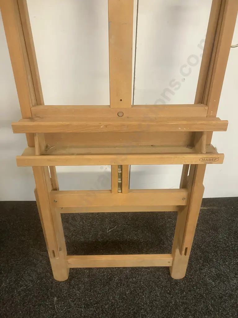 Large MABEF Studio Easel - Made In Italy Image 1++