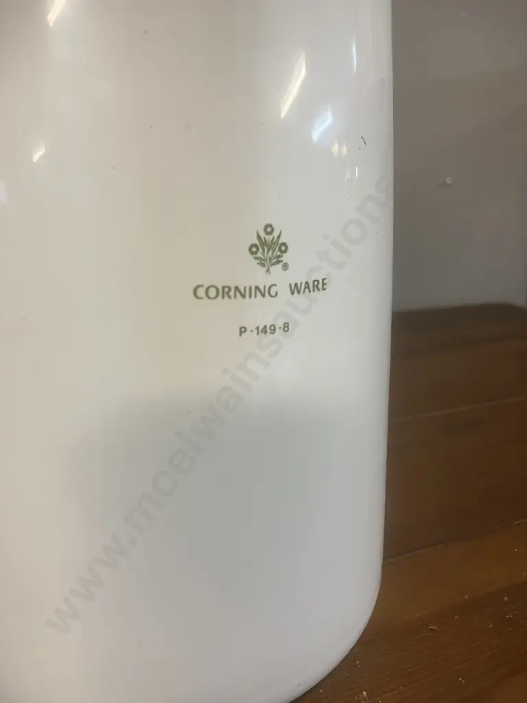 Vintage Corning Ware 10-Cup Le Cafe "Spice of Life" Stove Top Coffee Pot. Model  P-149-8 Image 1++