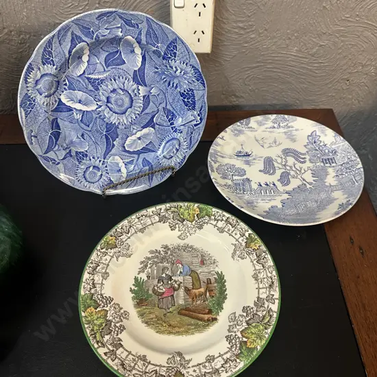 Charger Plates Including Spode & Kelston Ceramics