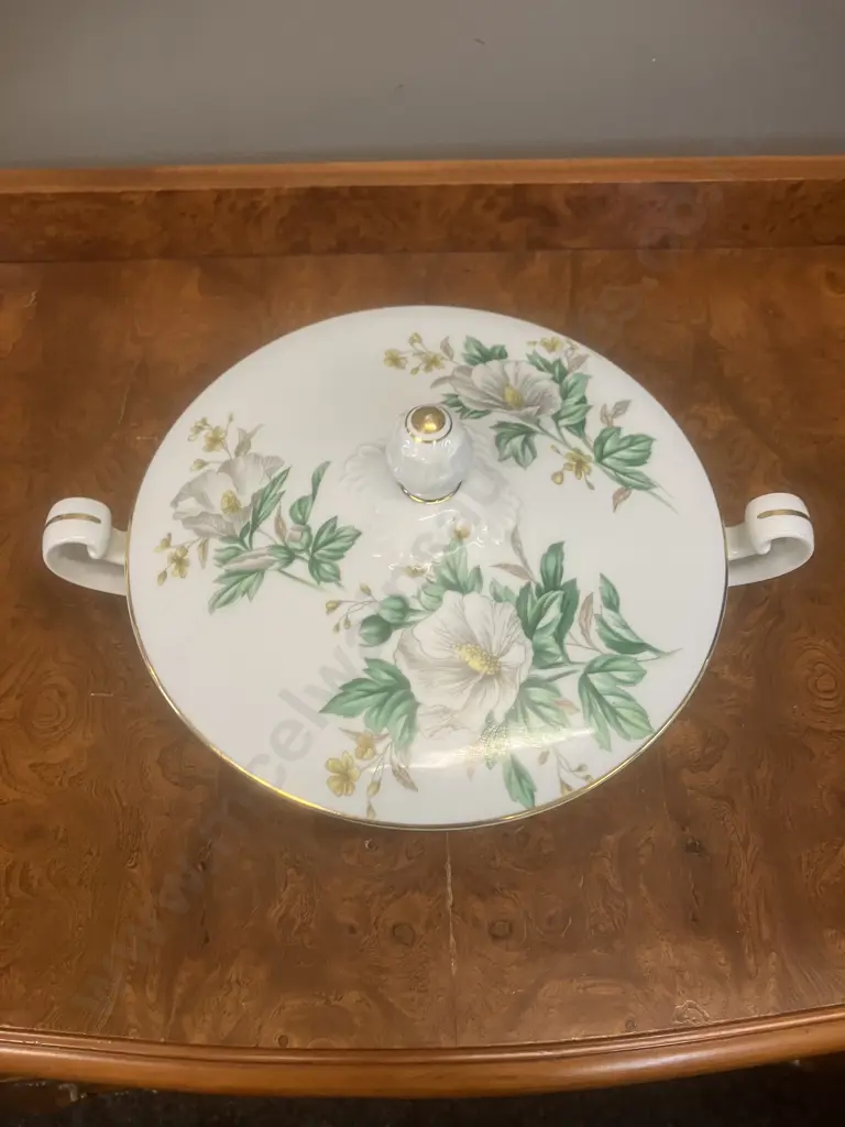 Mid Century c1952-1953 Gramercy by Noritake RC Japan Porcelain Covered Vegetable Serving Bowl Image 1++