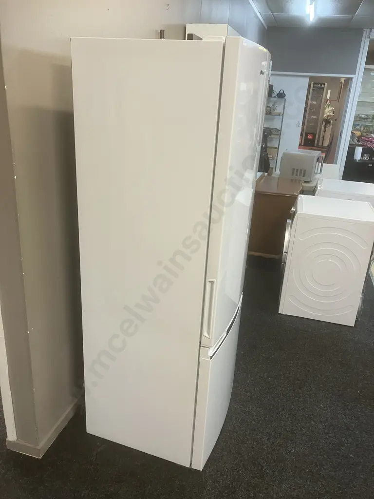 Westinghouse 346L Bottom Mount Frost Free Fridge Freezer - White. WBB3700WH Image 1++