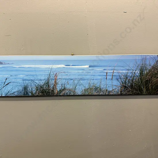 Whangamata NZ Artwork On Board. H15 W70cm