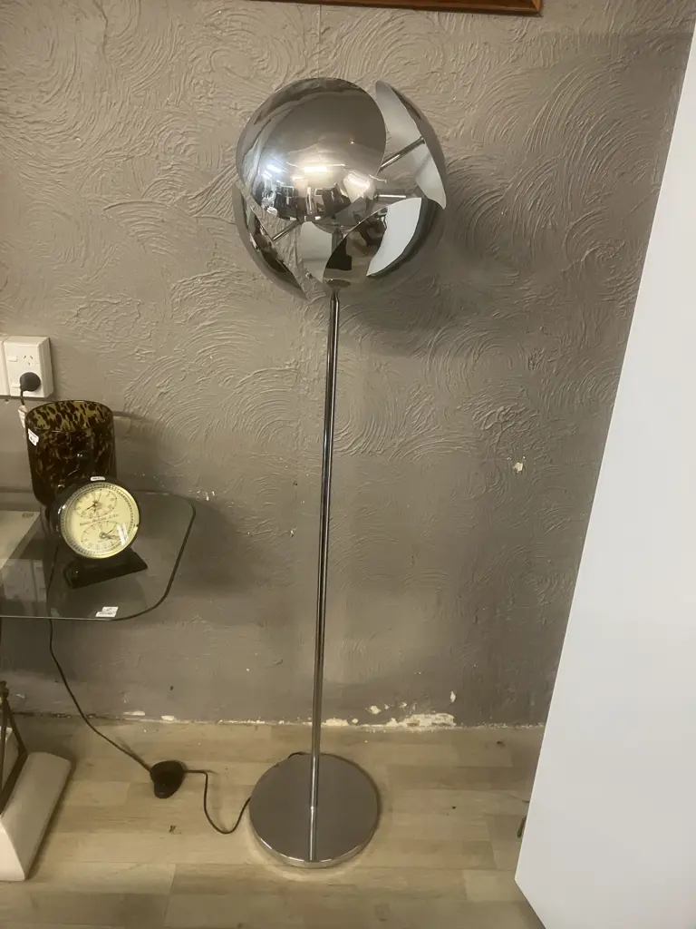 Chrome Sputnik Spherical Shade Floor Lamp Ex Lighting Direct. 154cm Image 1++
