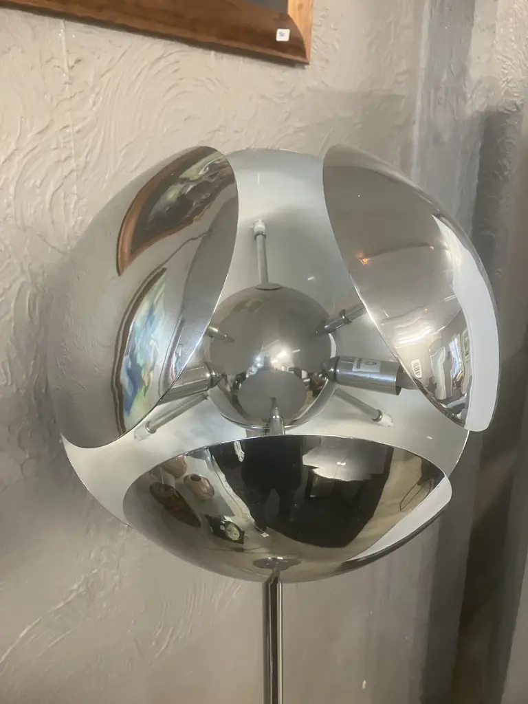 Chrome Sputnik Spherical Shade Floor Lamp Ex Lighting Direct. 154cm Image 1++
