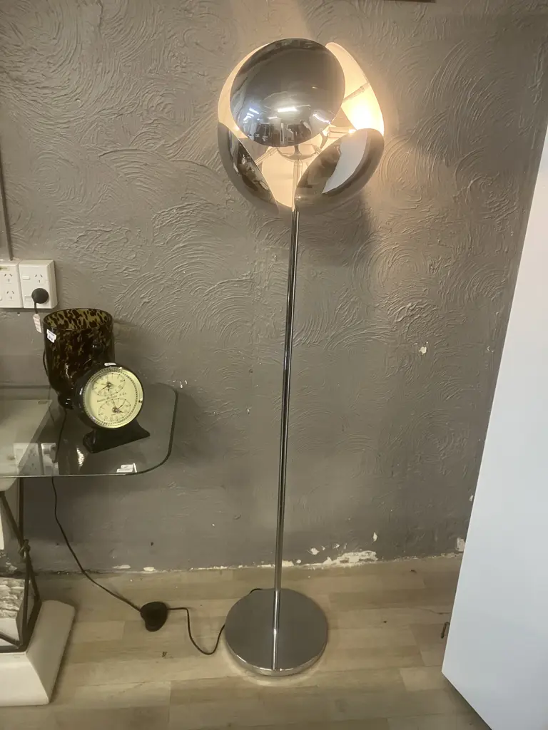 Chrome Sputnik Spherical Shade Floor Lamp Ex Lighting Direct. 154cm Image 1++