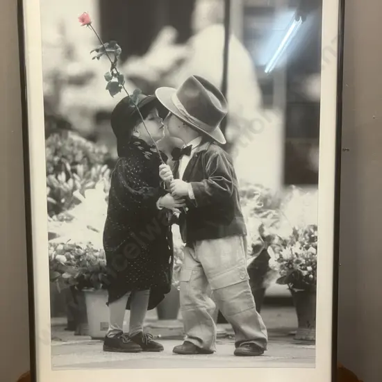 Kim Anderson First Kiss Photo Art Print. 88 x 62cm