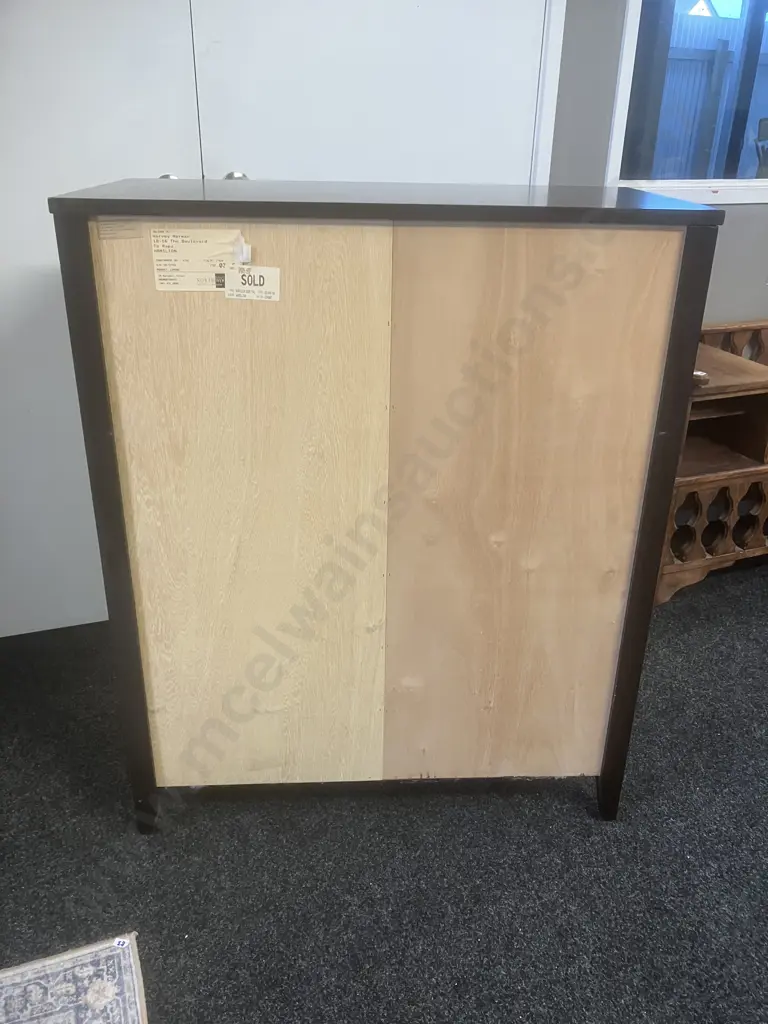 Northwood 6 Drawer Tallboy Bedsides Ex Harvey Norman. H110 W90 D45cm Image 1++