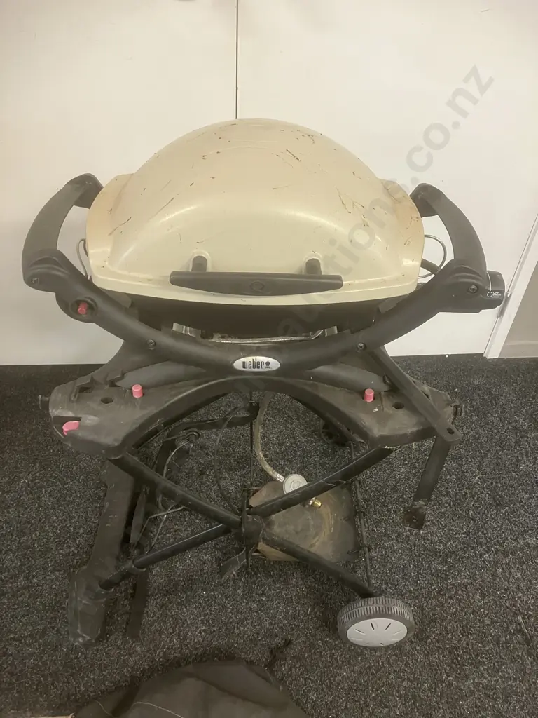 Weber Q1000 BBQ With Cover Image 1++