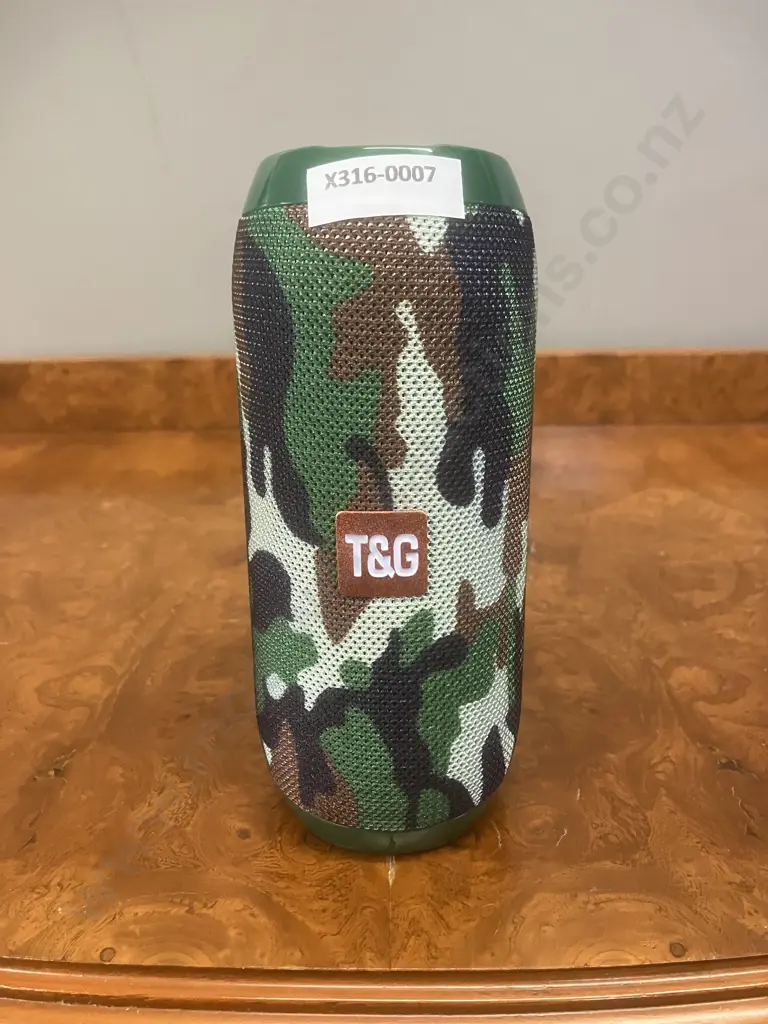 T&G Bluetooth Camouflage Portable Speaker Image 1++