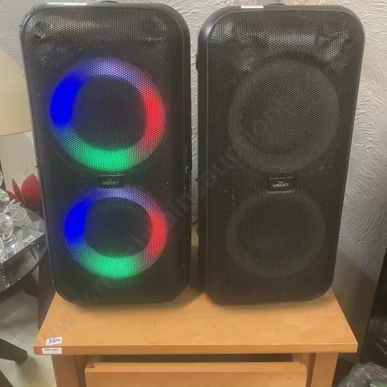 Veon Party Speaker VN26052020BK (No Lead) With a Damaged Veon Party Speaker Thats Not Working