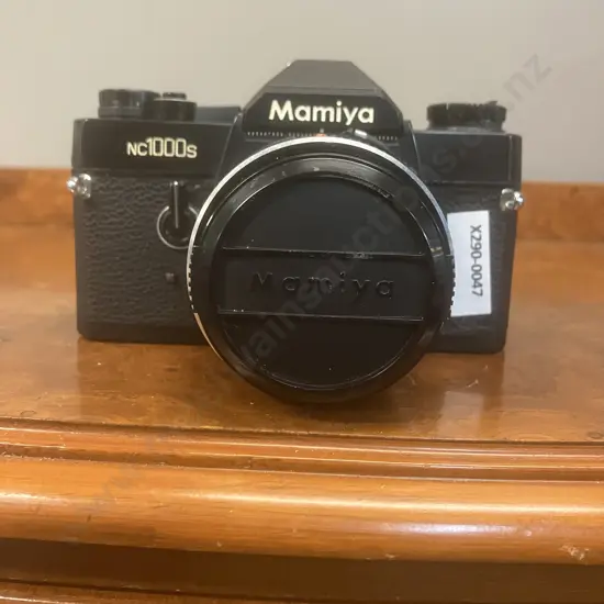 Mamiya NC1000s 35mm SLR Film Camera With Mamiya Sekor Auto CS 50mm F1.4 MF Standard Lens