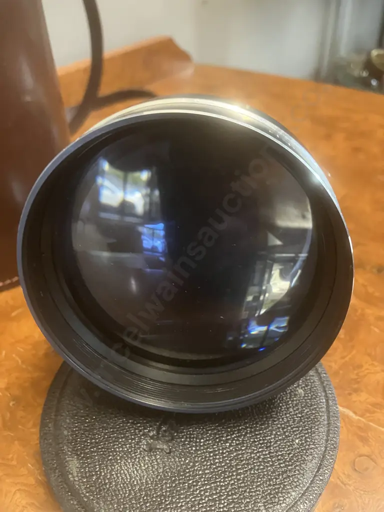 Rare Lens - Voigtlander Super-Dynarex 1:5.6/350 DKL / Deckel Mount With Voigtlander Leather Case Image 1++